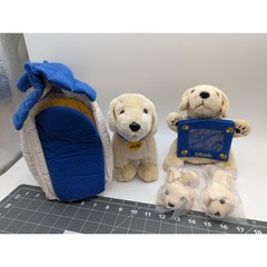 Cottonelle Dog 8 Inch Plush Doghouse Picture Frame Mini Lot Stuffed Animal Toy