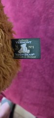Vermont Teddy Bear Brown Shaggy Plush Stuffed Animal Classic Teddy Bear