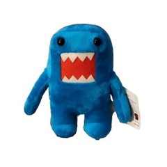 VINTAGE RARE Licensed Japanese Kellytoys 2013 DOMO KUN 10″ Blue Plush- New/Tags!