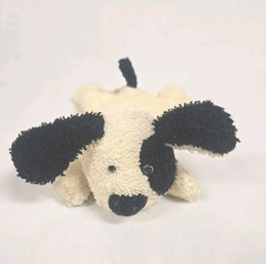Vintage Russ Home Buddies Ringo the Dog #4166 Bean Bag Terry Cloth Plush 7″