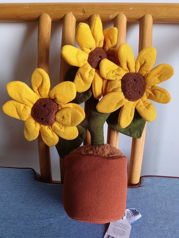 Jellycat Amuseables Sunflower 13in Children’s Plush Toy / Plush Toy