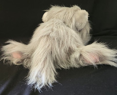 Vintage Plush 1992 Tyco Kitty Kitty Kittens Purring Persian Gray – White Face