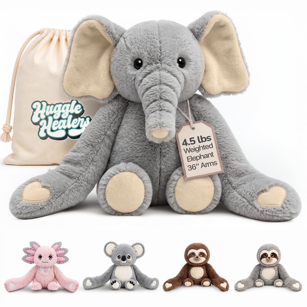 Weighted Stuffed Animals for Adults, Teens and Kids – 36 Inch Long Plush Arms