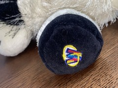 GANZ Webkinz Lil ‘Kinz Cow HS003 Plush Black & White Animal Stuffed Toy No Code