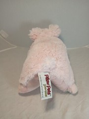Pillow Pets PeeWees, two Pink Piggy Plush Stuffed Animals, (15-17) and (12-11)in