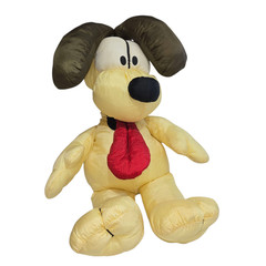 United Feature Syndicate Odie Garfield Plush Dog 24in Red Tongue Vtg 1983 Nylon