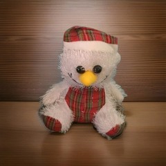 Kuddle Me Toys Snowman Plush 7″-12″ Winter Animal Pals Plaid Hat & Vest Vtg
