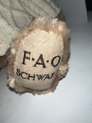 FAO Schwartz Bear With Cream Sweater