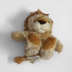 Caltoy Lion Plush Stuffed Plush Animal 6-1/2″H Brown Tan