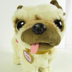 Pets Alive Poppy the Booty Shakin Pug – Interactive Dancing Plush Puppy Dog