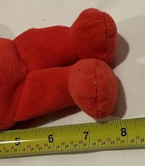 VINTAGE 1997 TYCO SESAME STREET BEANS ELMO 8″ PLUSH TOY