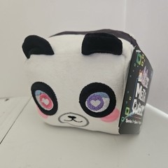 Rare NWT WowWee Meta Cubez Panda Series 1 10cm Cute Hearts Plushies