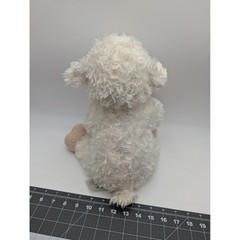 Build A Bear Plush Lamb White Shaggy Sheep Swirl Hooves 2011 12 Inch