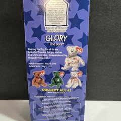 Ty Glory Bear with Patriotic Stars
