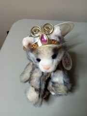 Vintage 9″ Aurora “Catapillers” BELLALUNA Gemstone Fairy Kitty Wings Plush Cat