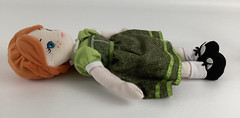 Disney Frozen Broadway Musical Green Dress Anna 15″ Doll Plush Stuffed Toy