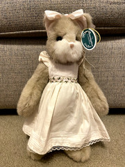 RARE 14″ THE BEARINGTON COLLECTION CATALINA PURRSNICKITTY COLLECTIBLE PLUSH CAT