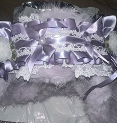Mocici Adventure Blossom 800% ~Dreams Amidst The Flowers Purple Bunny Butterfly