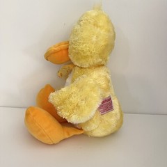 Russ Berrie Sunflower Stuffed Plush Yellow Duck Baby Duckling Easter Spring Bow