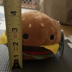 Squishmallows Carl Cheeseburger 5″ Plush Bundle NWT