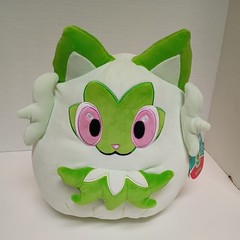 Squishmallows Pokemon Sprigatito Plush 10 Inch – 1.0 ea