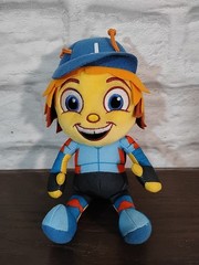 8” Beat Bugs Jay Plush Character Doll Blip Toys Netflix Cartoon NO TAG