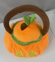 Stuffed Plush Pumpkin Baby Basket by Joyin Pumpkin Only Zipper Closure