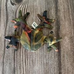 VTG 1990’s Sand Filled Sea Animals Multicolor 4” Set of 4~Frogs, Turtle, Lizard