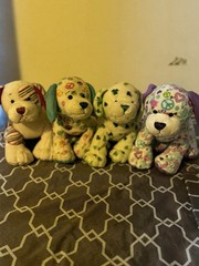 Webkinz Puppy Lot Peppermint Clover Peace And Peace Out Puppy’s No Codes