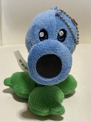 Plants Vs Zombies Snow Pea Peashooter Linxin Keychain Very Rare PvZ Plush Small