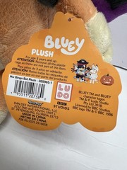 Bluey Witch 15″ & Bingo Bat 11″ Costume Halloween Holiday Plush Toy Set NWT 2025