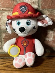 PAW Patrol Snuggle Up Marshall 14″ Plush Stuffed Toy w/Lights, Sounds & Phrases