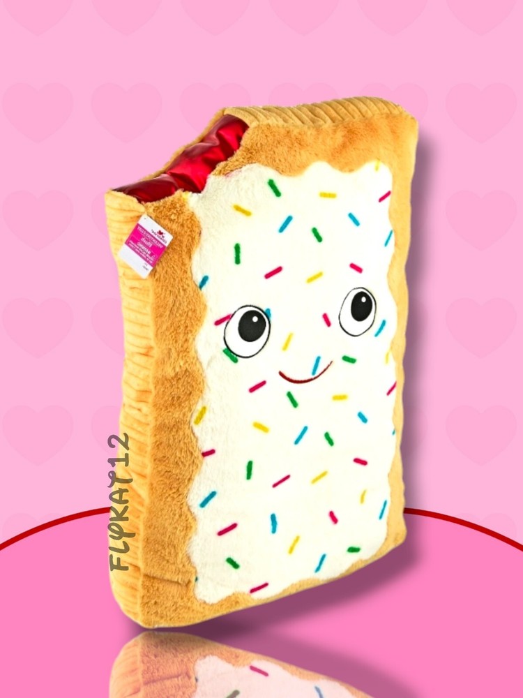 Pop Tart Valentine’s Day White Toaster Pastry Plush, by Way To Celebrate