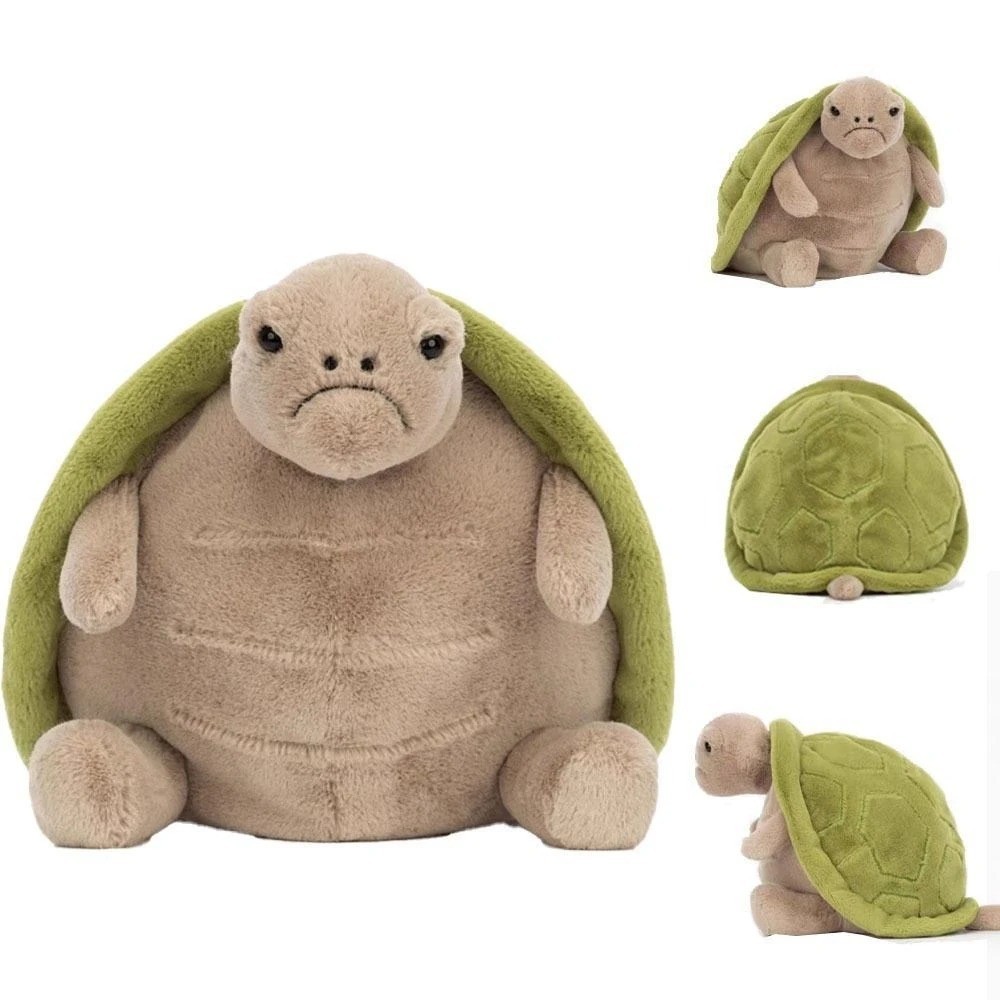 Timmy Turtle Stuffed Animal: 11″ Ultra-Soft Plush, Perfect Kids’ Gift!！
