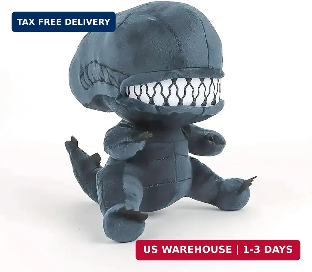 Monster Alien Stuffed Animal Plush Toy,Cartoon Movie Figures Plush for Kids Fans