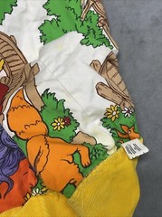 Puggles On Roller Coaster From The Lost Forests Australia Draw String Large Bag