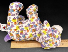 Ganz Webkinz Peace N’ Love Puppy HM721 Plush Stuffed Animal Dog Toy No Code 9″