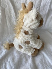 First Impressions Giraffe Plush Stuffed Animal White Beige Brown 2017 New