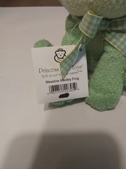 Princess Soft Toys Meadow Medley Frog With Squeezeable Sounds