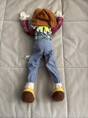 Vintage Kermit The Frog Muppets Wizard Of Oz Scarecrow Nanco Posable Doll 14”