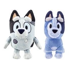 Bluey Muffin & Socks Matching Stuffed Animals Plush Set – Medium, Multicolor