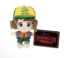 Stranger Things Dustin Henderson Chibi Plush 4” Mini Official Jazwares Netflix