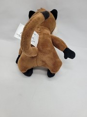 VLCM Rabid Ferret Plush Vampire Ferret Stuffed Animal Mad Ferret Fangs 9″