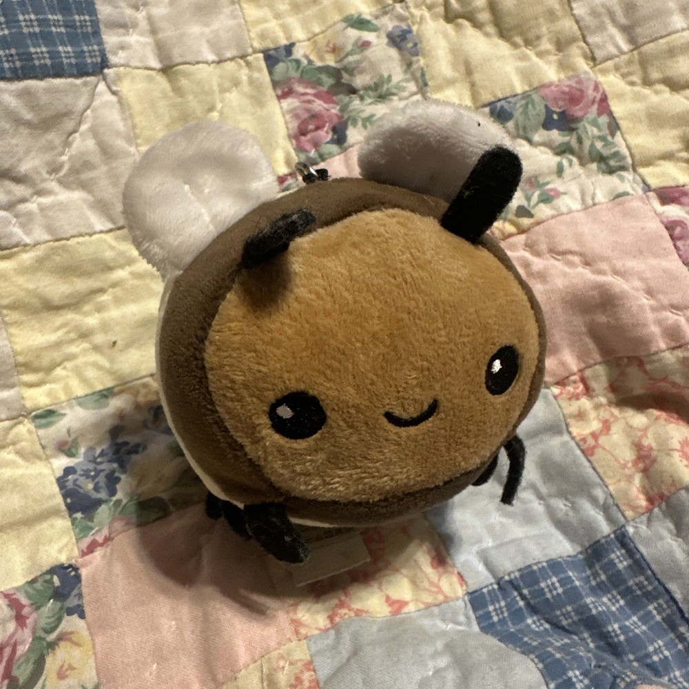 Squishable Bumble Bee Plush Key Chain Back Pack Clip 3.5”