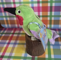 Ganz Webkinz LIL KINZ HUMMINGBIRD Bird Plush Toy HS502 New With Sealed Code
