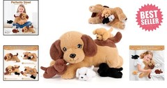 Charming Mommy Dog with 4 Surprise Puppies – Imaginative Play for Young Children