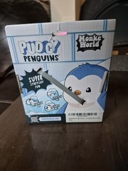MonkeWorld: Pudgy Penguin Fidget Toy – Pink, Squishy, Stress Relief