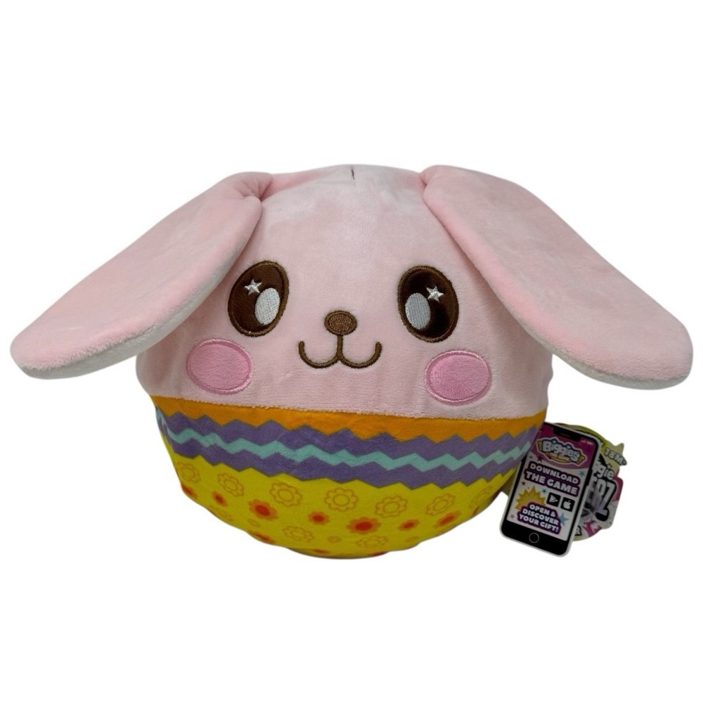 Lit’l Biggie Bouncerz Pink Easter Bunny Eolo Toys Refillable Bounce Ball Novelty