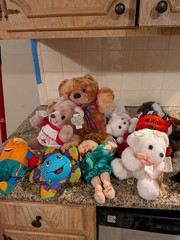 9 new Ty Assorted Small Stuffed Animals Plush Toys Bears Monkeys Washable