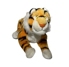 Vintage 90s Walt Disney’s Aladdin- Jasmine -Tiger Rajah -Stuffed Plush Toy 16in